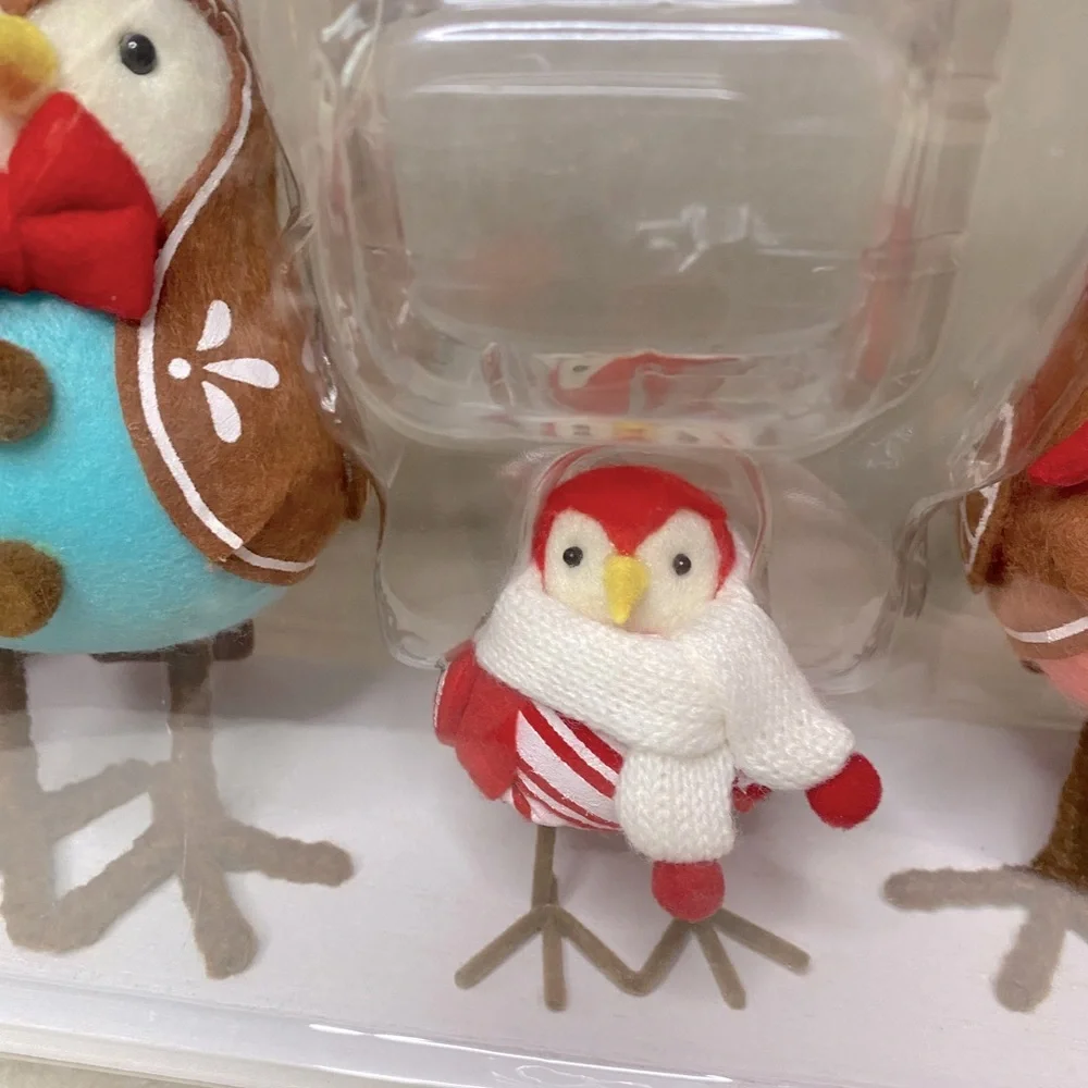 NWT Target Wondershop 4pc Featherly Friends Gingerbread House - Picture 5 of 11
